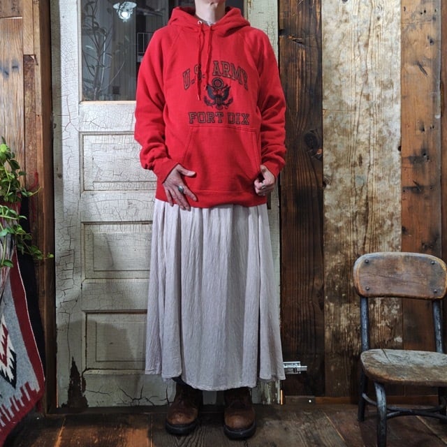 1980s US ARMY Sweat Parka FORT DIX / 80年代 USアーミー スウェット