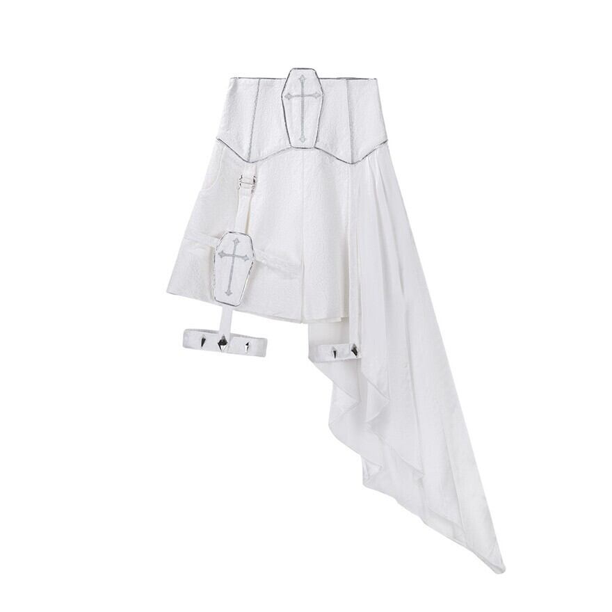 ロリータファッション 王子系ロリータ 白ジャケットセットアップ