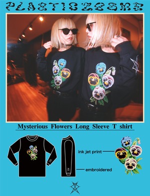 Mysterious Flowers Long Sleeve T shirt