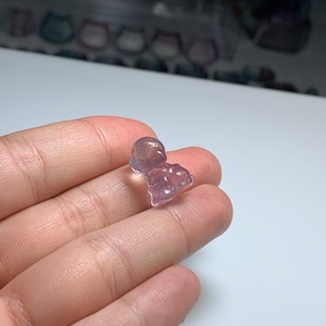 31.可愛いフローライト･トイプードル