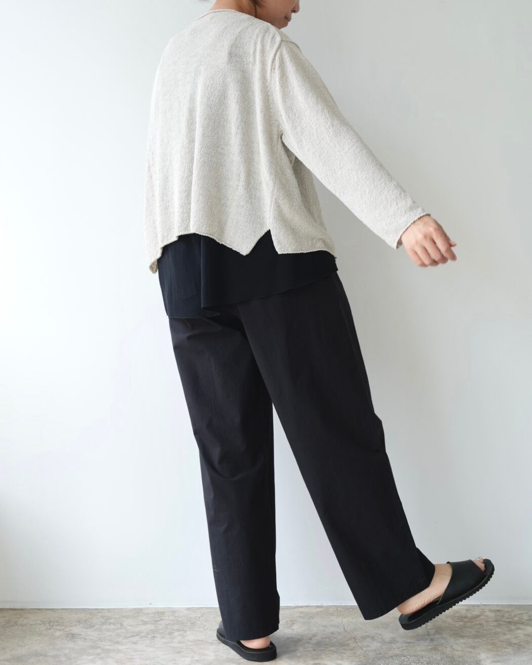 ◾️最終5/12まで出品◾️ ⭐️未使用⭐️evameva コットンカーディガン evamevaコットンリネンカーディガン | Vie