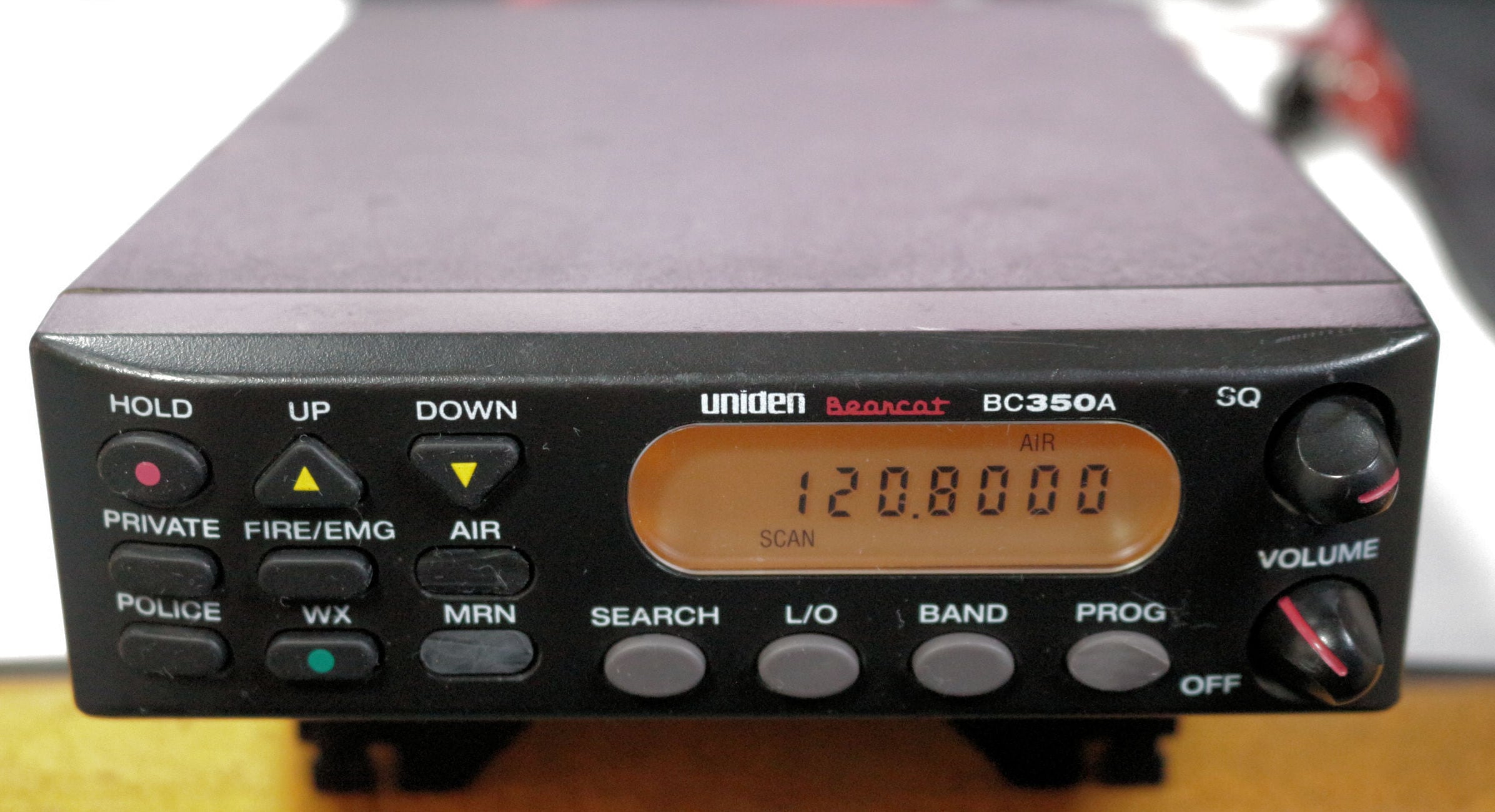 名機 UNIDEN BC350A 広帯域スキャンラジオ エアーバンド 航空