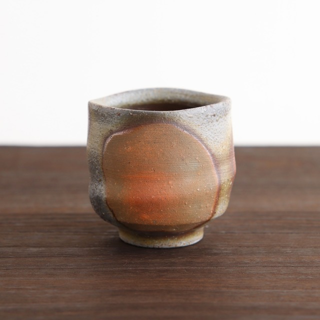 備前焼　ぐい吞み【窯変】