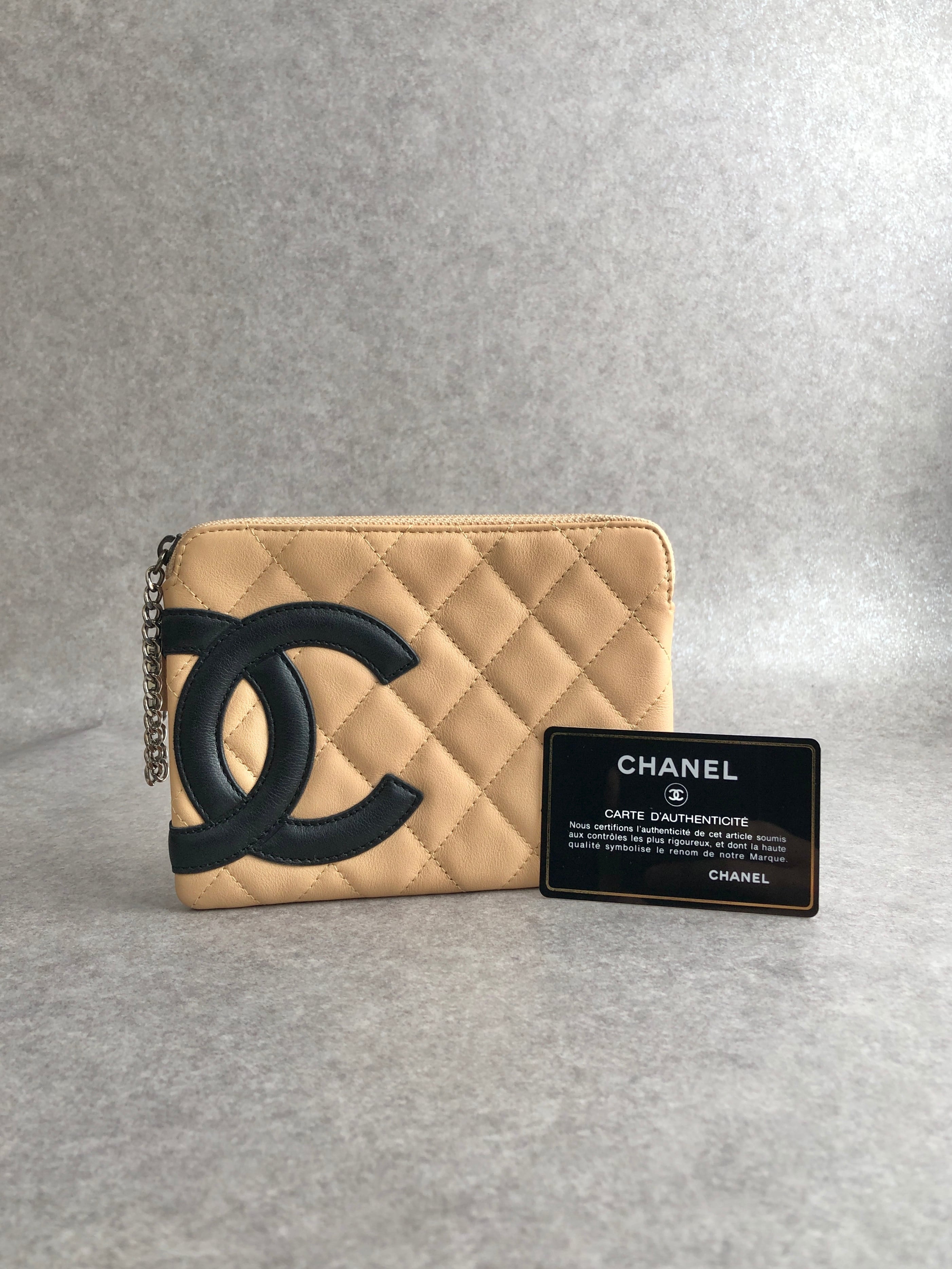 CHANEL シャネル カンボンライン ハンドバッグ ベージュ ココマーク
