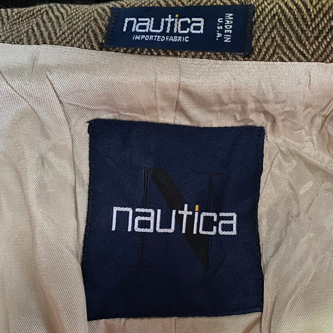 80〜90年代 USA製 NAUTICA ノーティカ テーラードジャケット 