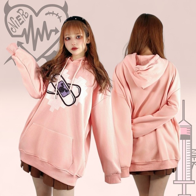 PINK MEDIC HEART PARKA