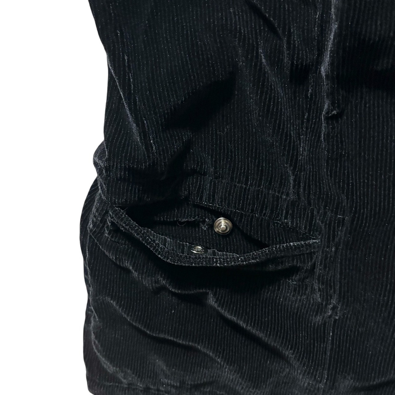 GIORGIO ARMANI velour corduroy tailored jacket