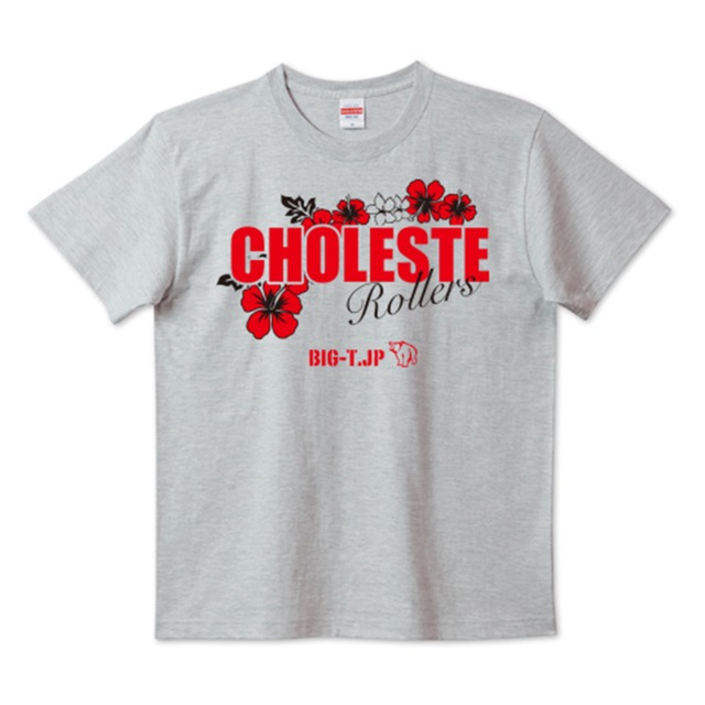 CHOLESTE RollersTシャツ（厚手）5.6oz ＜グレー＞