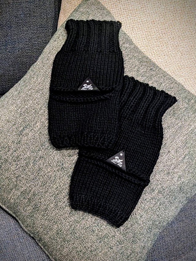 アンクルウォーマー　マットブラック　My Kinda Body　