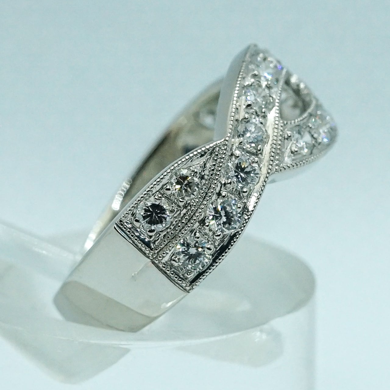 ダイヤモンド リング  Pt950  D0.500ct  0.365ct プラチナ　ダイヤリング　指輪
