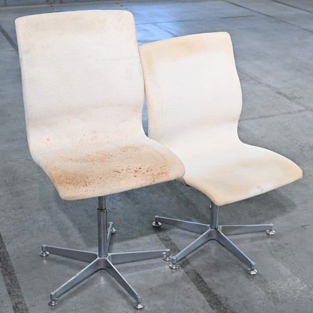 デンマーク Fritz Hansen 80万「OXFORD」 チェア 2脚セット A Arne Jacobsen 1人掛け フリッツハンセン オックスフォード アルネヤコブセン