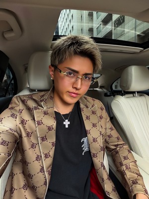 【数量限定】Premium luxury purple necklace【BEL25-0110】