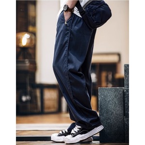 Vintage zipper drawstring pants  0965