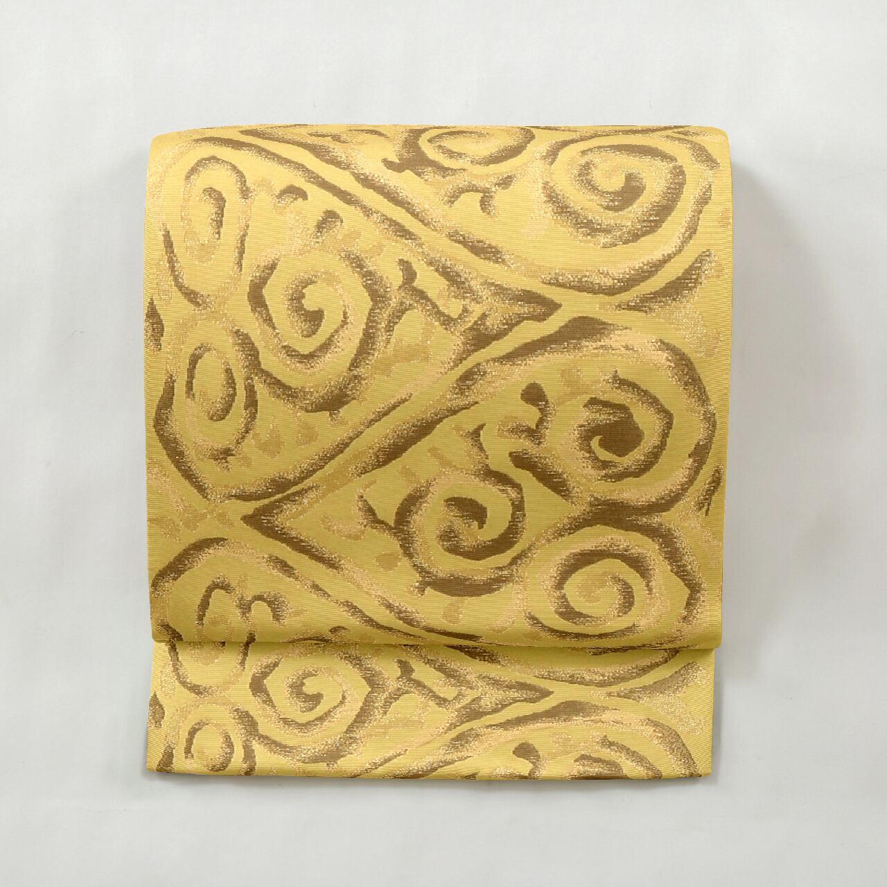 川島織物 袋帯 名錦菱文 白茶 割引売り出し www.esn-spain.org