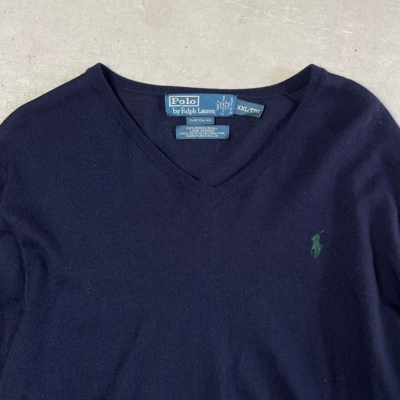 Polo by Ralph Lauren ポロバイラルフローレン Vネック メリノウール 