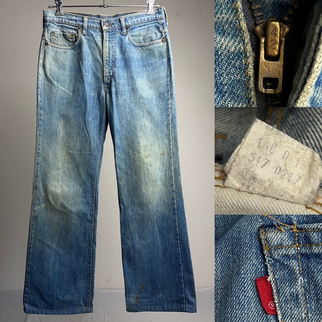 希少 70s】リーバイス 517-0217 66後期 W33 L32 70