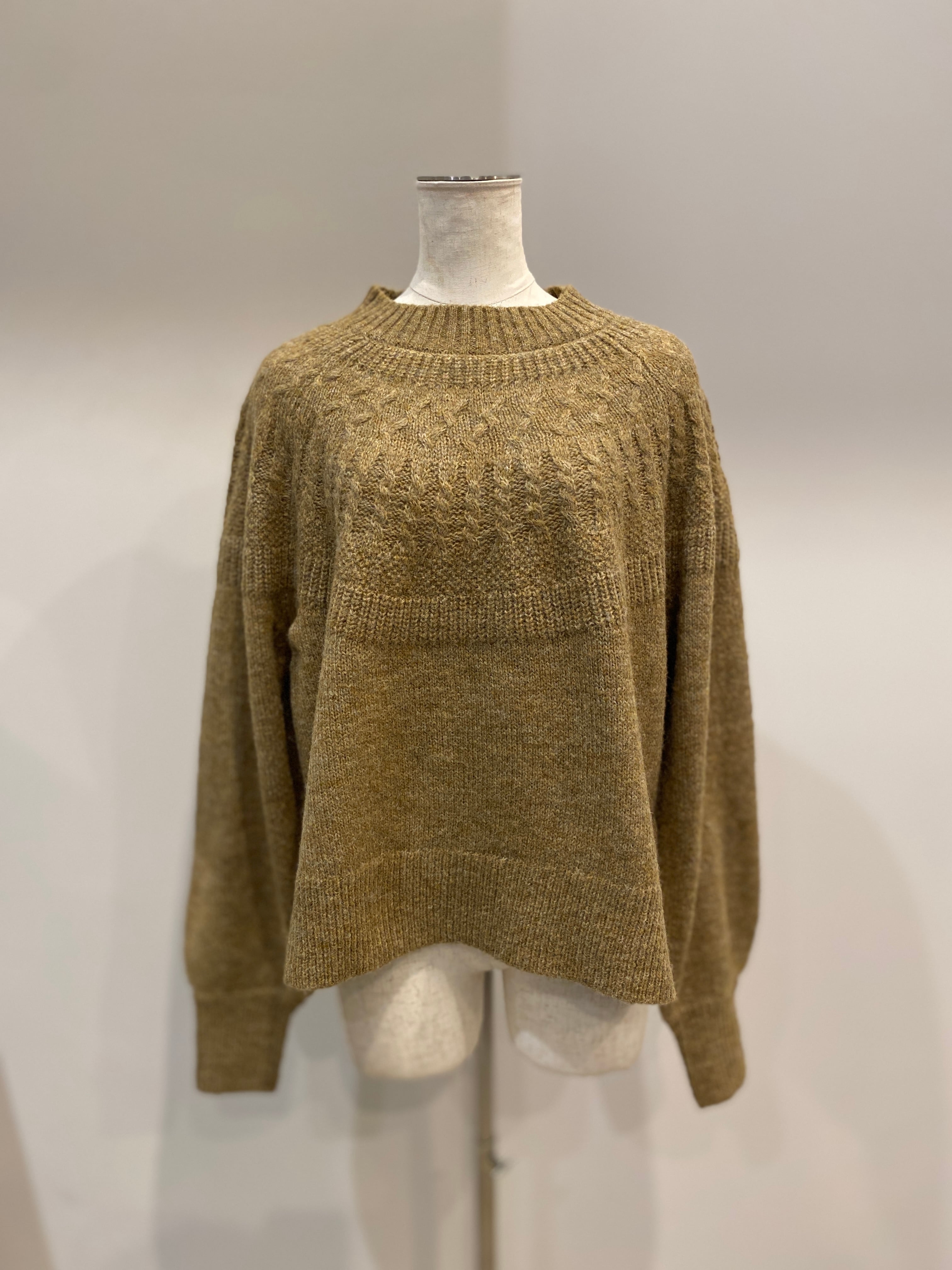 【SELECT】単色フェアアイル柄シンプルPO