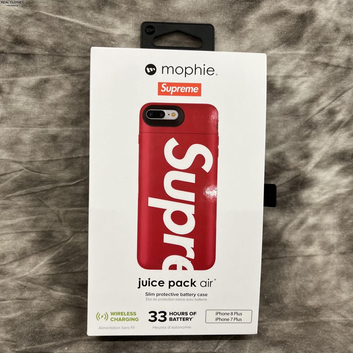 【交換可】supreme juice pack air iPhone8 plus