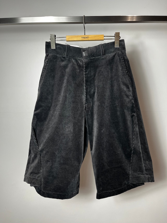 【25AW】SHOOP / PLEATED CORDUROY BAGGY SHORTS / バギーショーツ