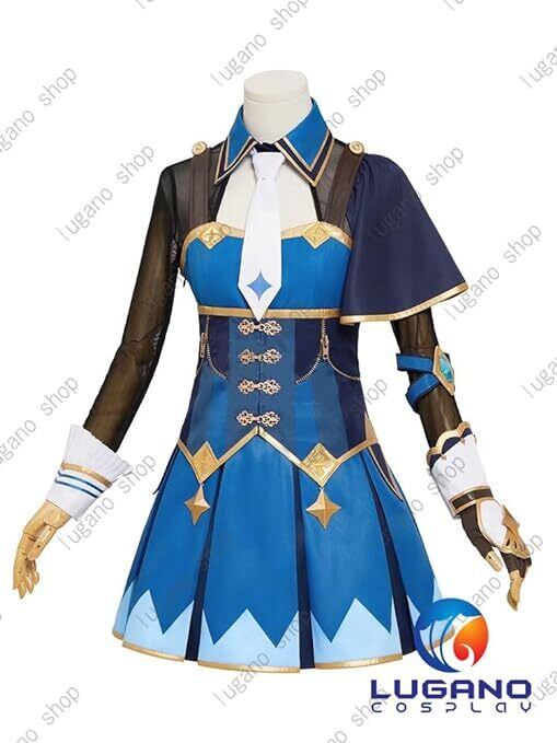 K4957 ウマ娘プリティーダービー アドマイヤベガ 勝負服 風 コスプレ