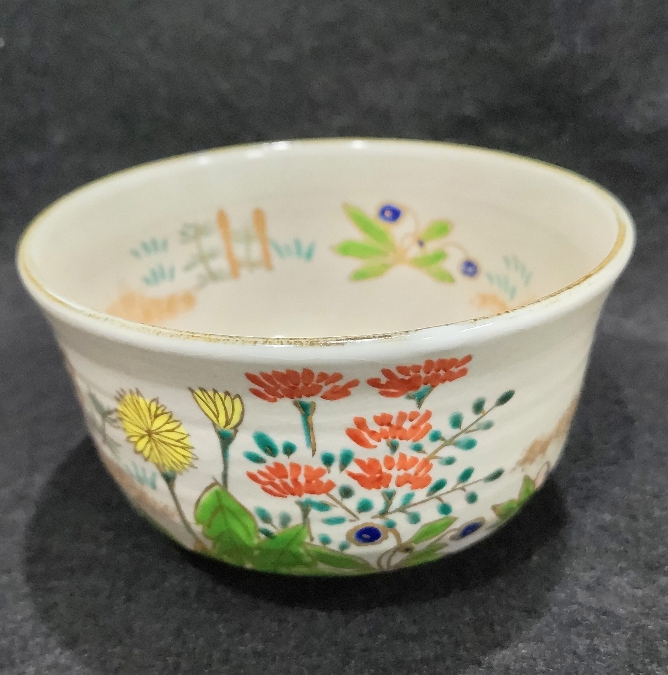 山中塗 中棗 松喰鶴蒔絵 | 茶道具 荒木関