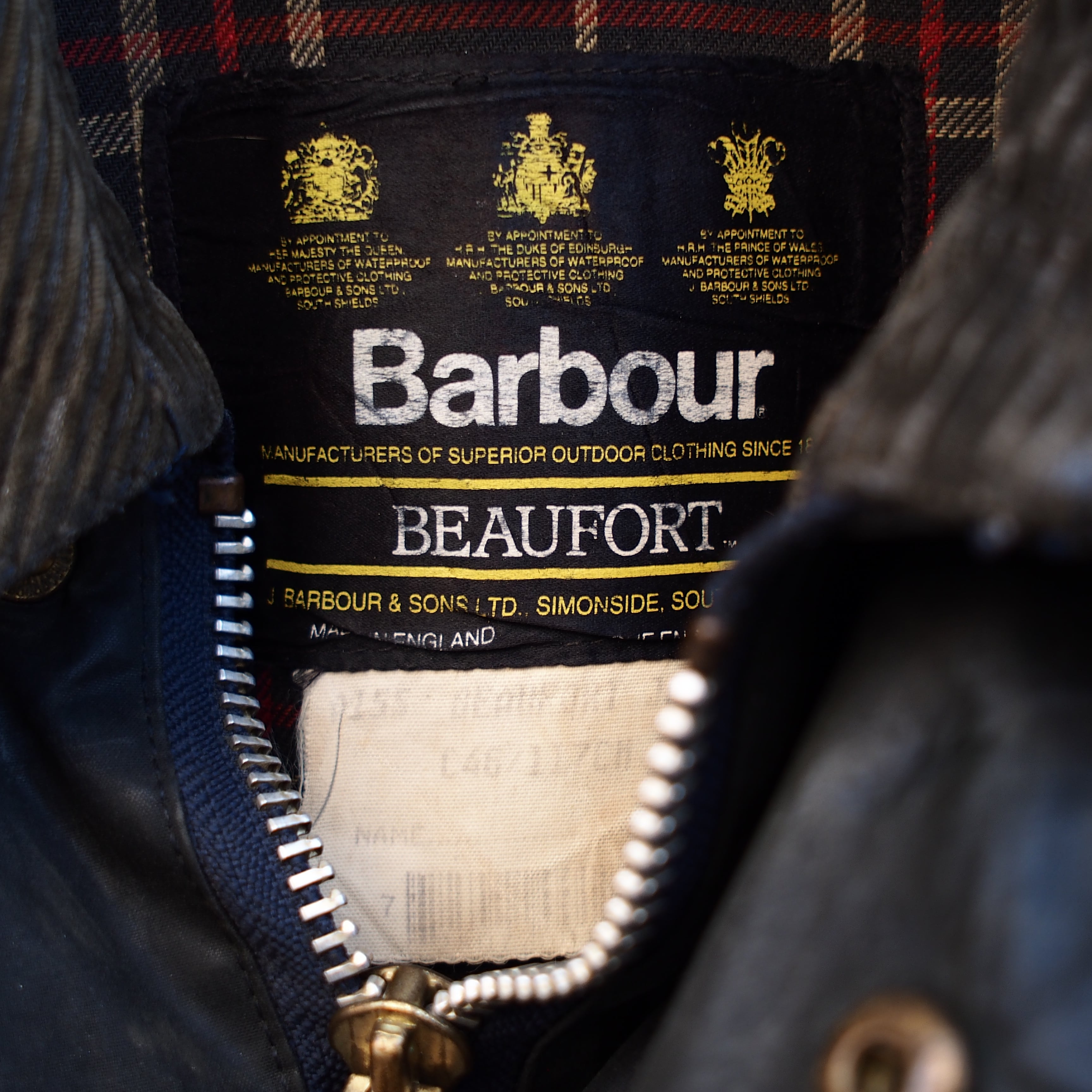 UK 1990's Barbour “BEAUFORT” Size 46 バブアー ビューフォート