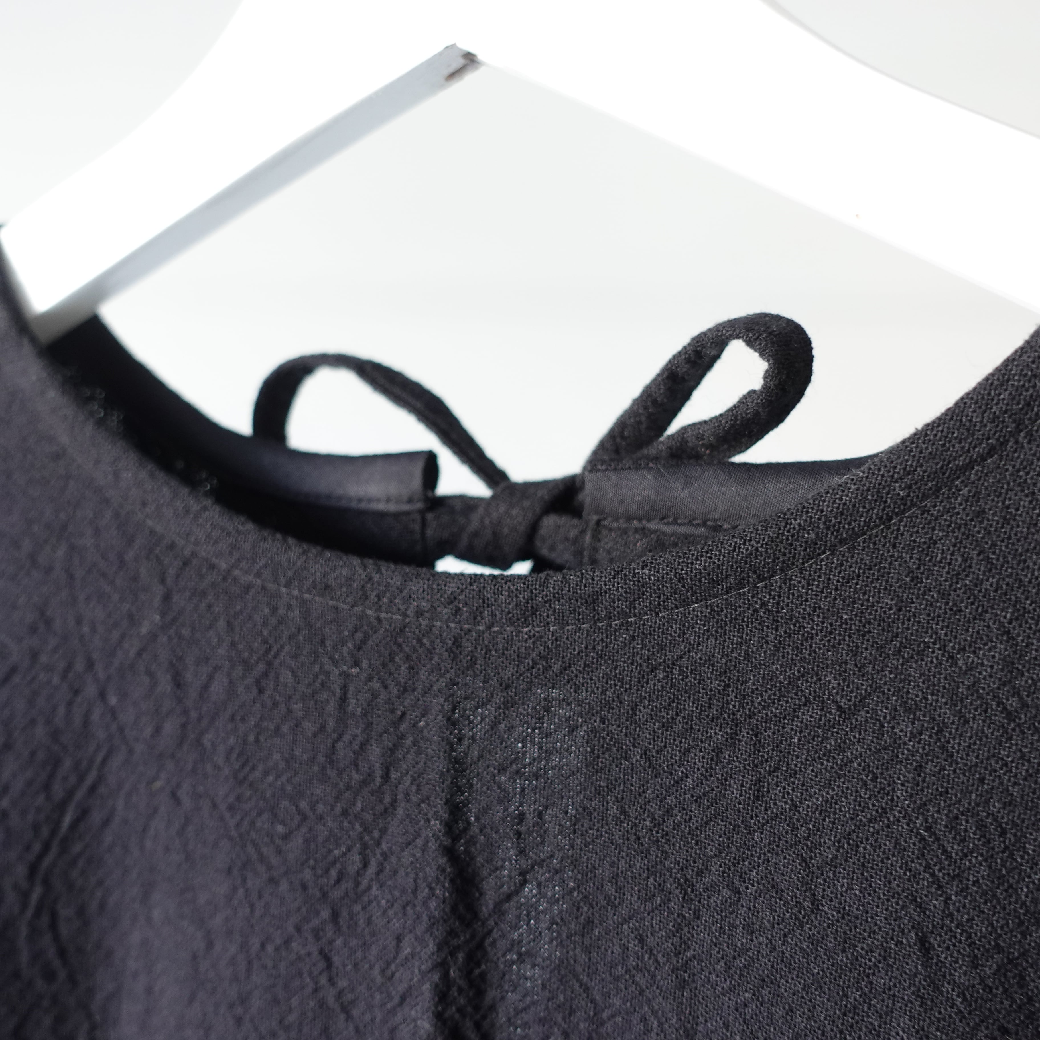 cotton linen powder dress | -by RYOJI OBATA OFFICIAL STORE