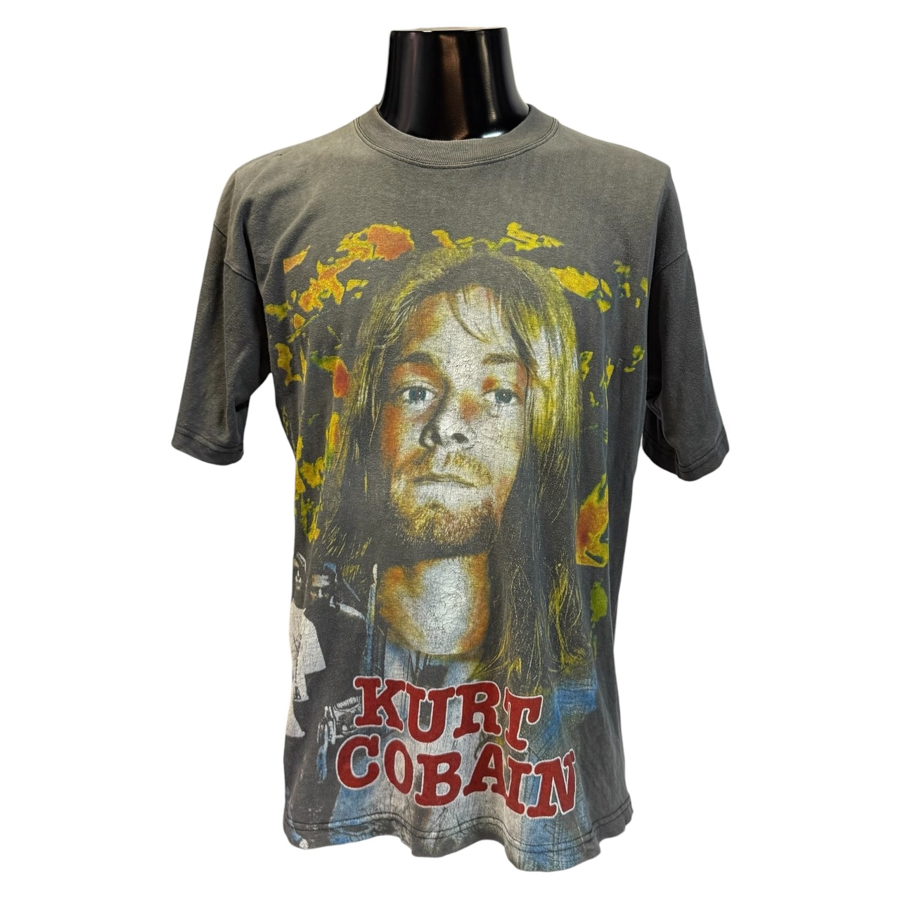 【KURT COBAIN】カートコバーン "NIRVANA" 90's Vintage Tシャツ L相当