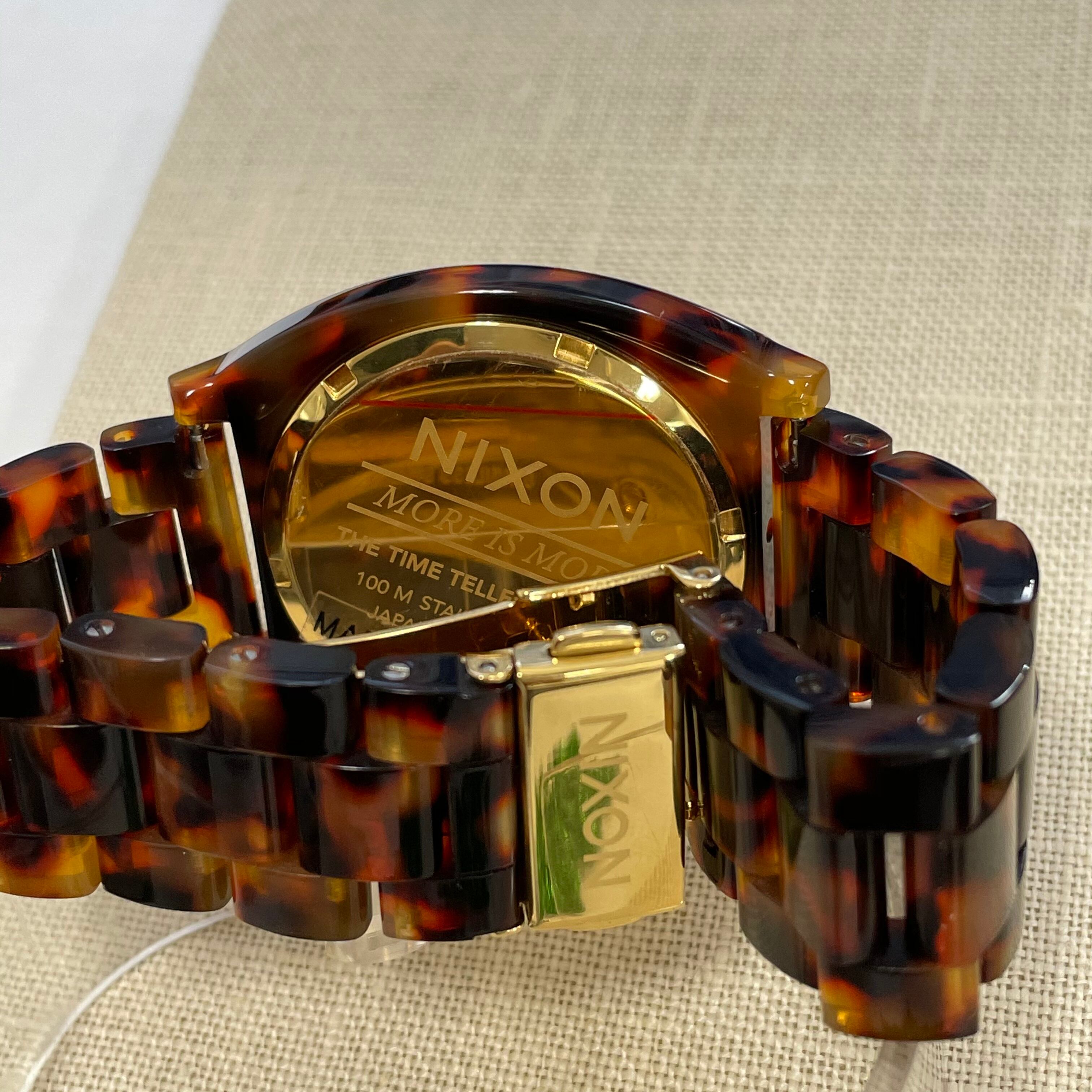 デッドストック新品‼️ NIXON タイムテラー アセテートRef. A327-2513