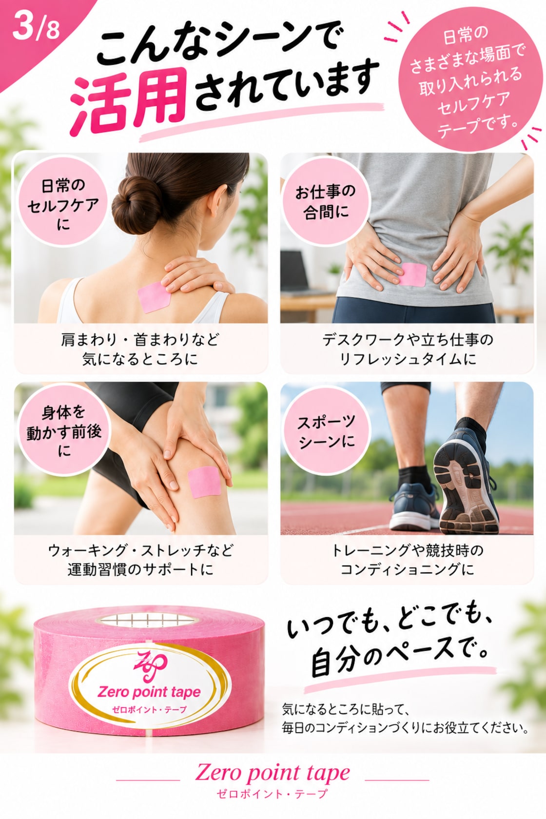 4個注文用・送料無料】ゼロポイント・テープ｜ | PAY ID