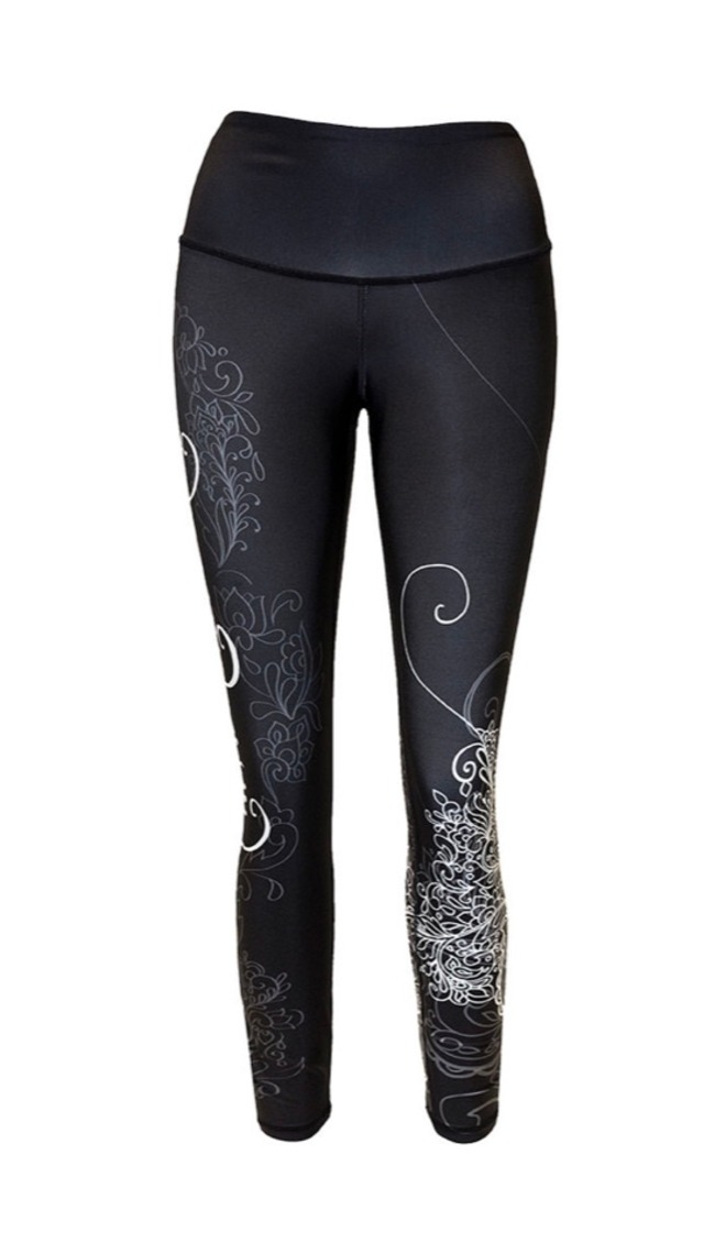 Shabeena Black and White Legging