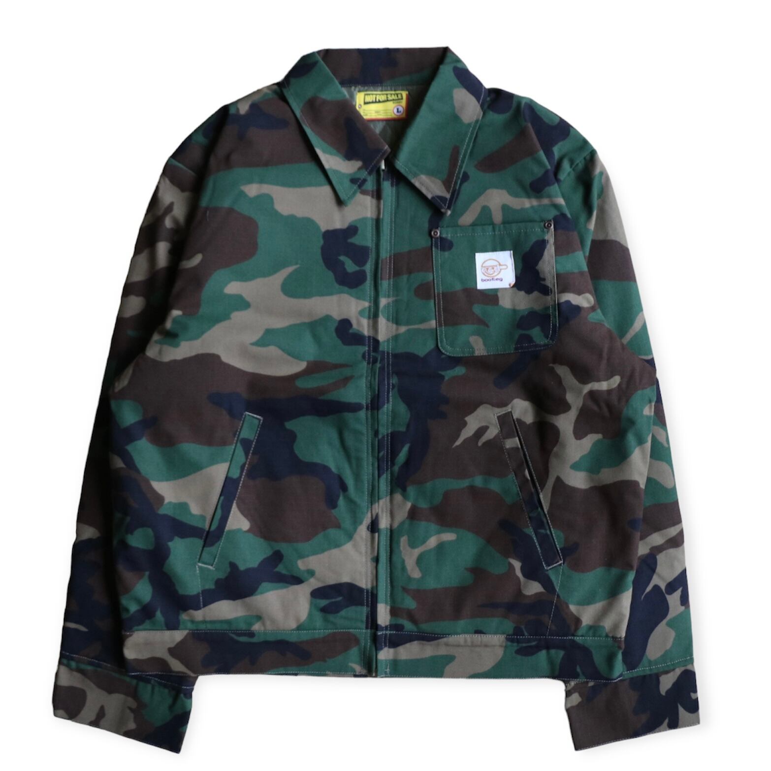 NOT FOR SALE / BOOTLEG 9 JACKET (CAMO) | intersection