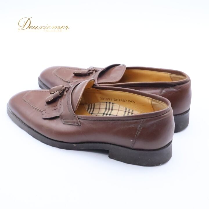 メンズファッション 24 1/2 BURBERRY バーバリー タッセルローファー