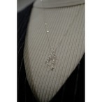 Nakamura Nazuki Accessory｜necklace グリーンネックレス（silver）