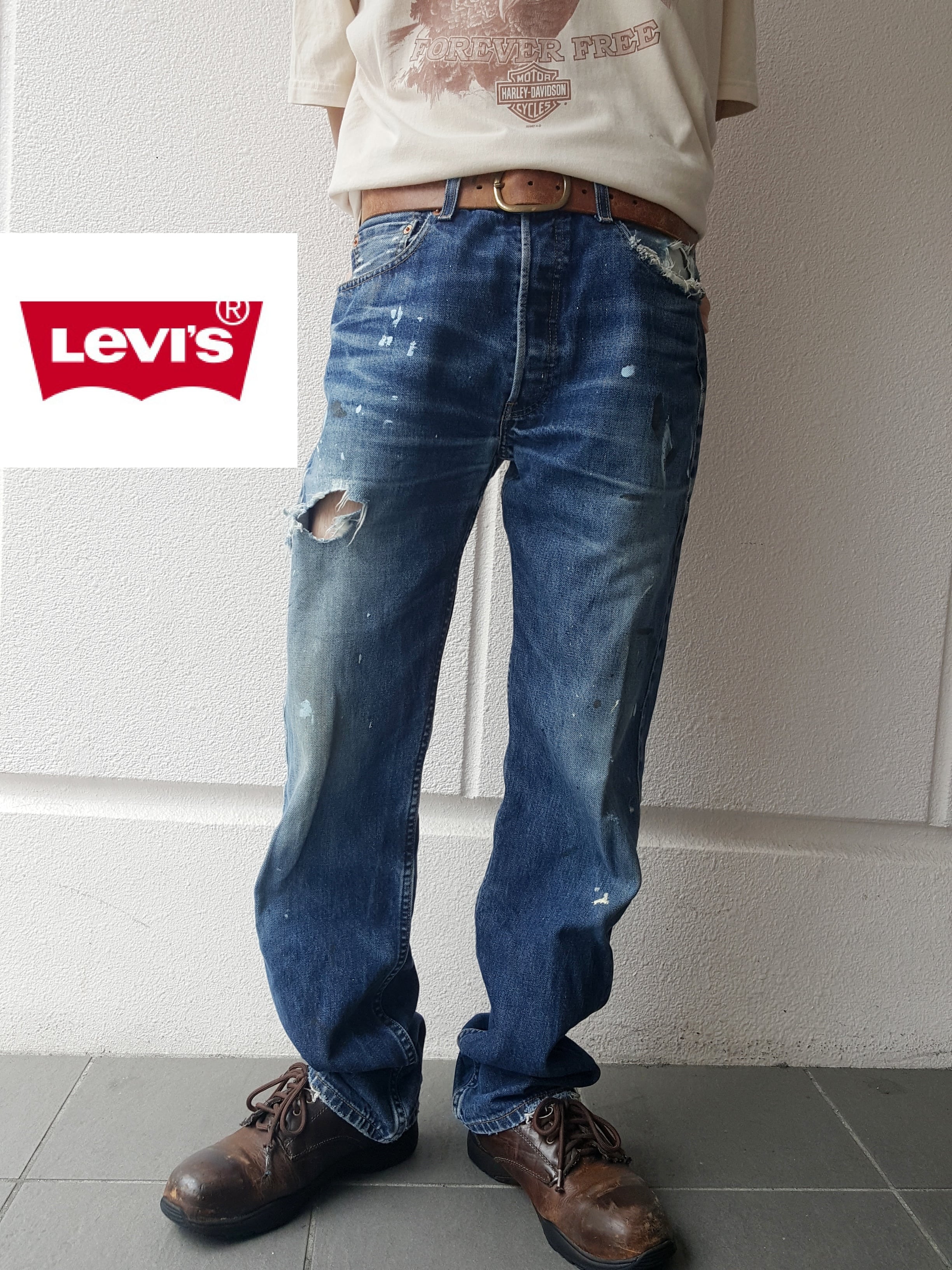 雰囲気抜群⤴⤴【Levi's / リーバイス】501 ダメージデニム | JACO