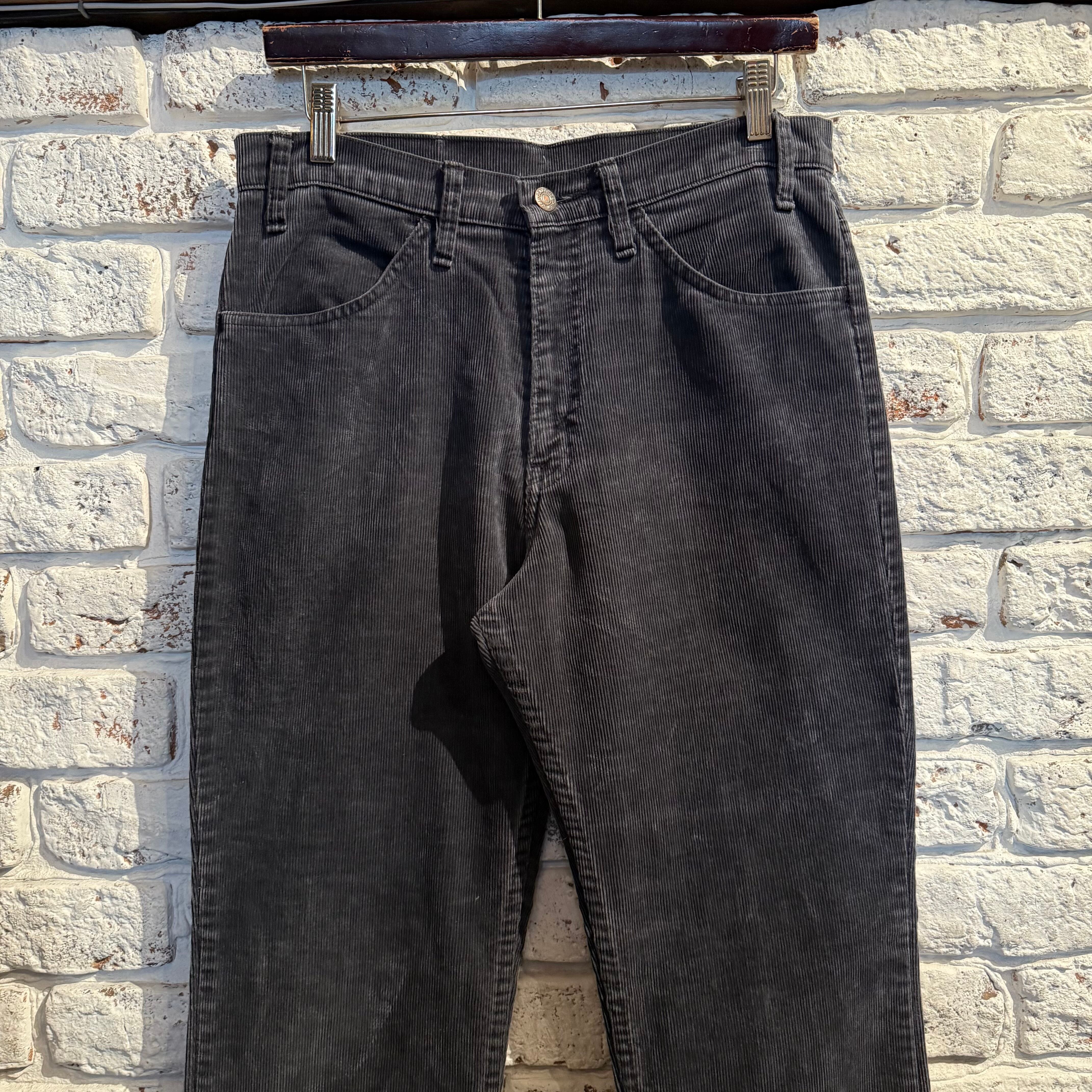 80s Levi's 519 Corduroy Black (32x32) | BerBerJin / & BerBerJin