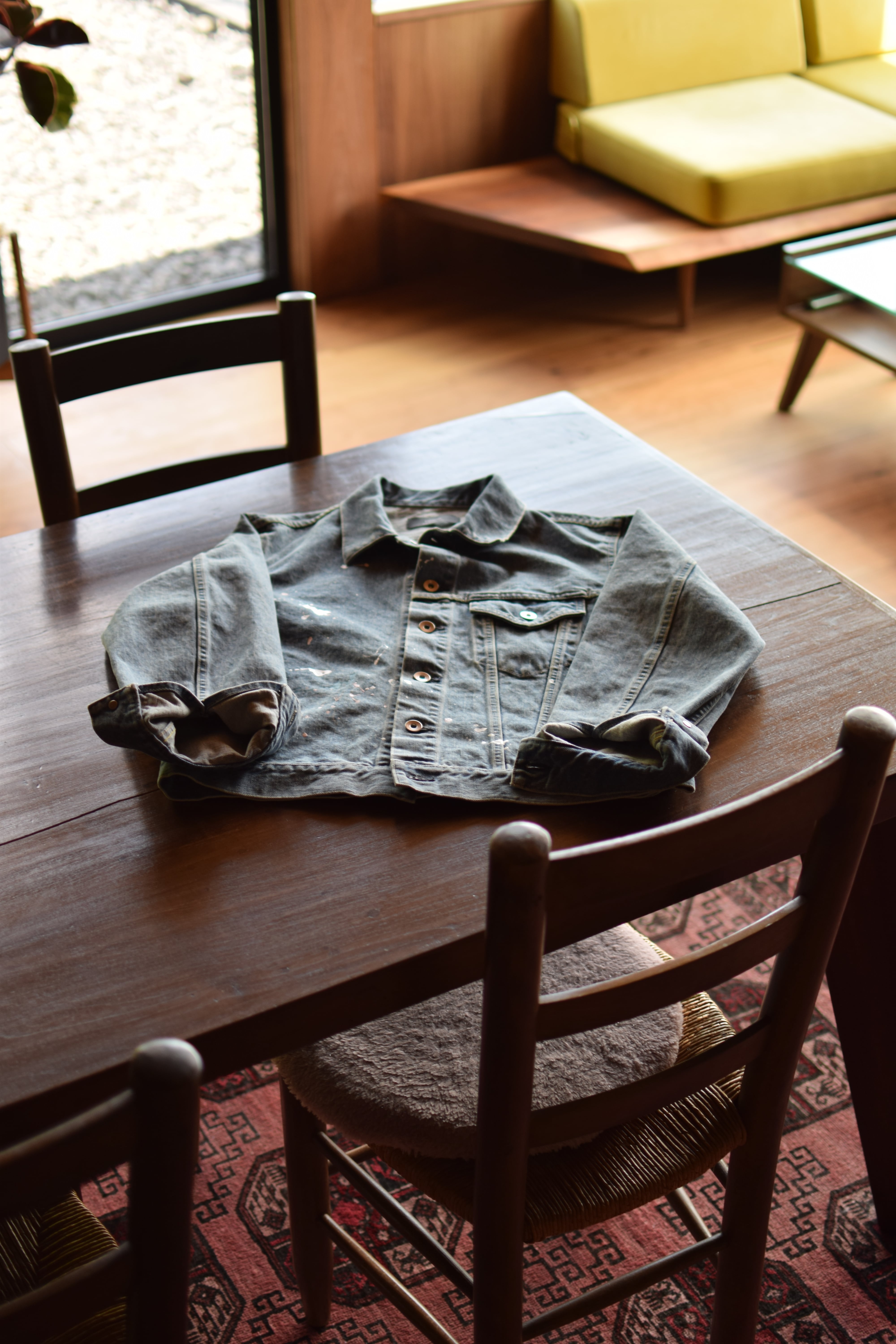 ensou. / Erased Jean Jacket-Splash