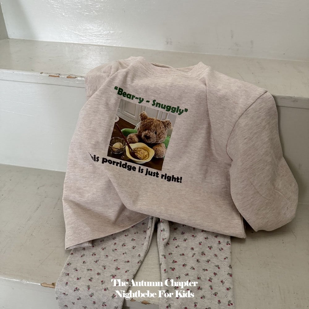 【即納】nightbebe bear tshirts /kids