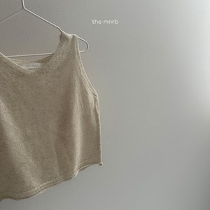 【即納/LAST1 M】 minirobe/linen sleeveless