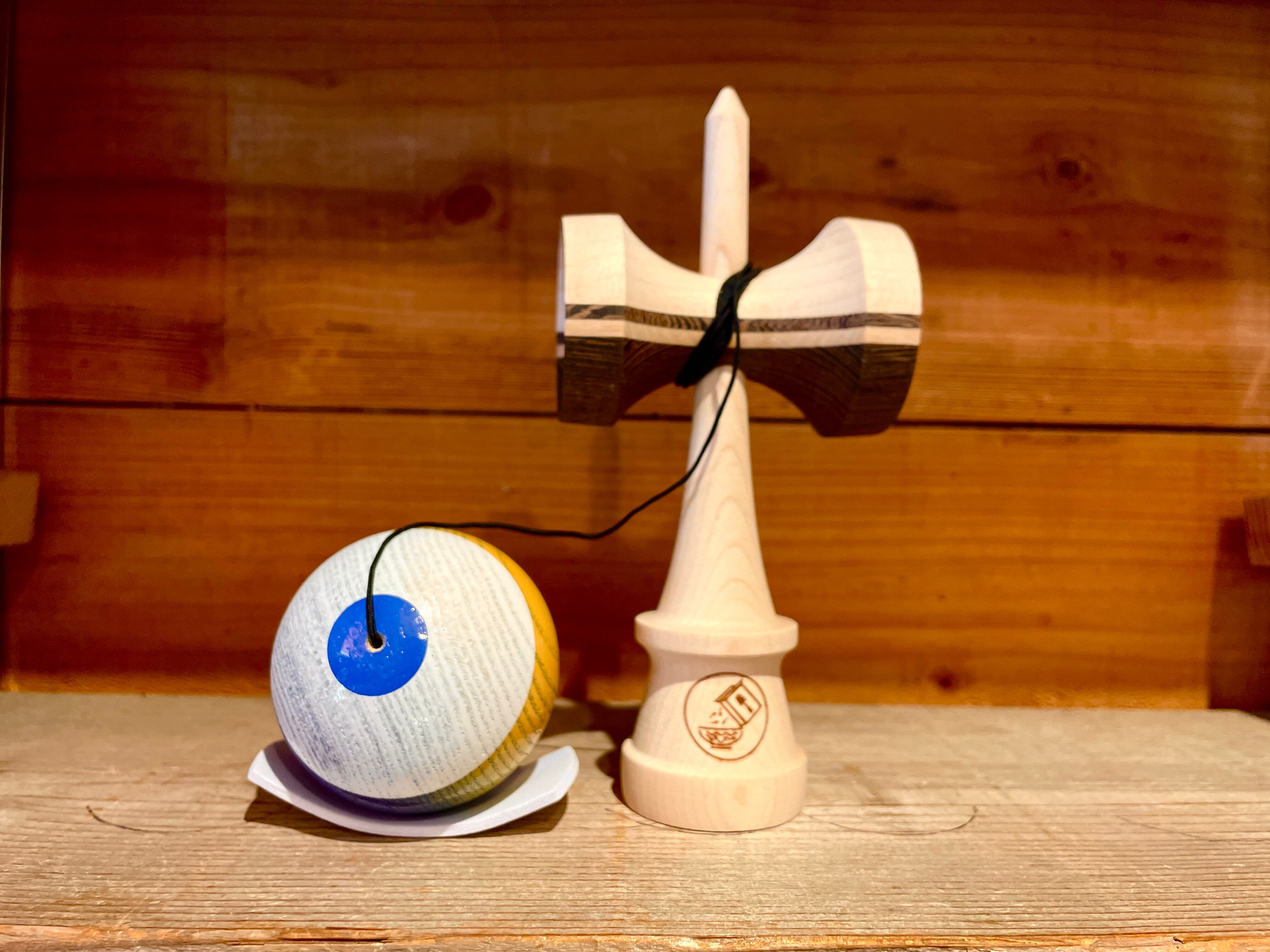 Cereal kendama BLUE MASTARD Hybrid 2o4 Shape けん玉 | MERSYS