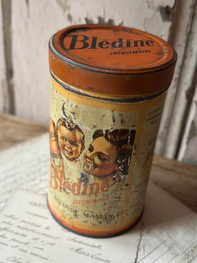 Blédine Jacquemaire ブリキ缶 TIN缶 ブレディーヌ