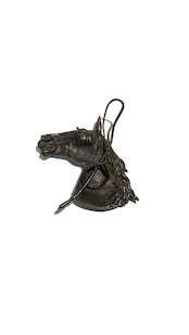 Br. Henneberg “Horse Head” Equestrian Tray / Ashtray(c.1890–1914)