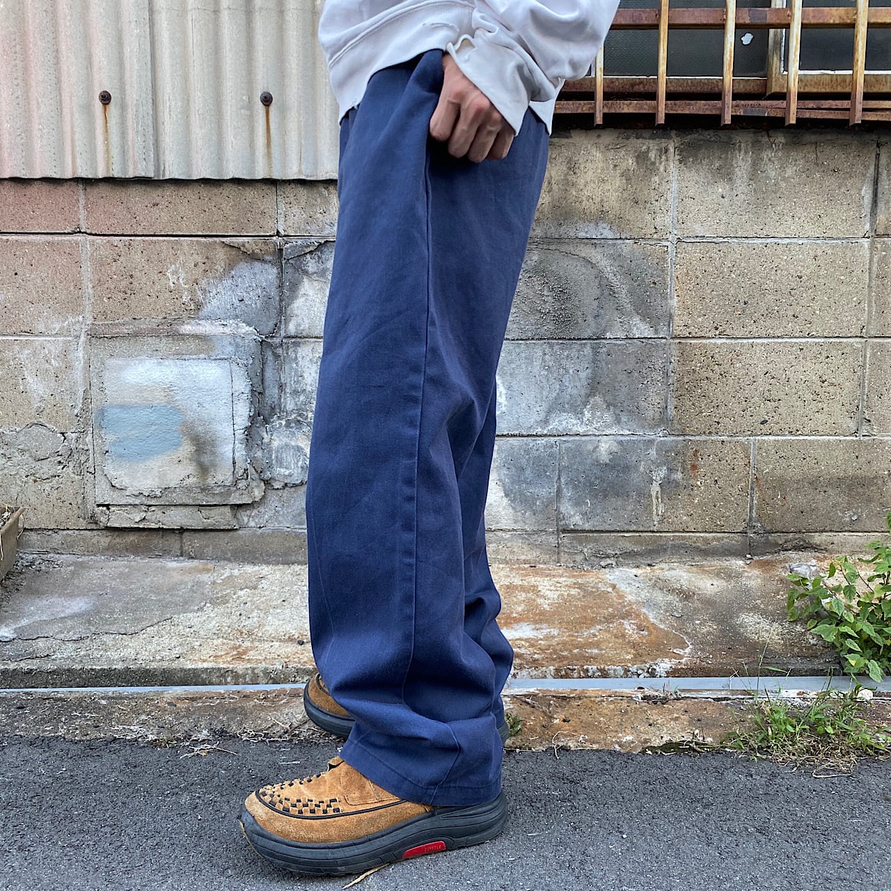 Dickies(ディッキーズ) ワークパンツ 3876 ネイビーブルー