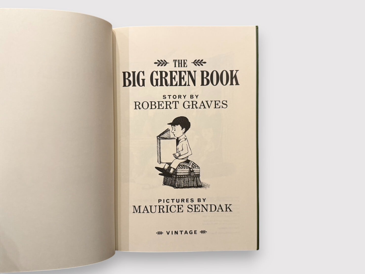 SC155】【REPRINT】The Big Green Book, llustrated by Maurice Sendak