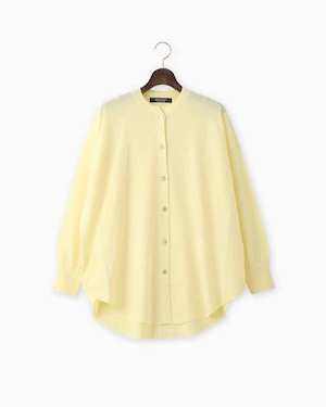 Shirt Tail Cardigan Yellow / BRAHMIN