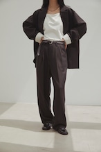 DU250717 Herringbone Tuck Wide Pants【T sizeあり】【set up可】【残り僅か】