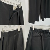 【受注予約：11月上旬入荷予定】アーバンツイルハイウエストタックPT/グレー