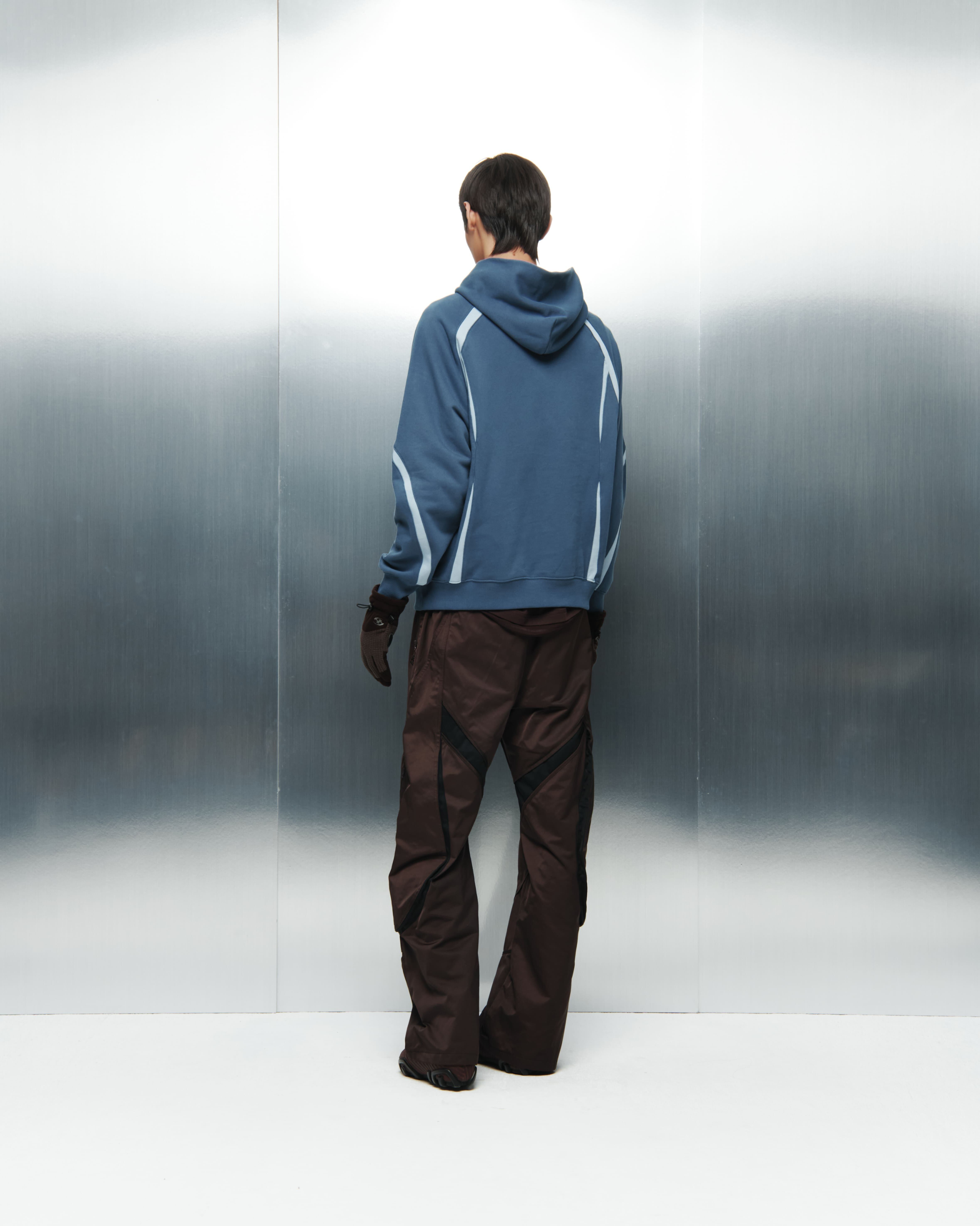 SAN SAN GEAR] SLASH HOODIE [NAVY] 正規品 韓国ブランド 韓国通販