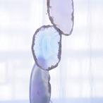 Morning Blue - アゲートヒーリングチャイム / Agate Sun Catcher Wind Chime 198