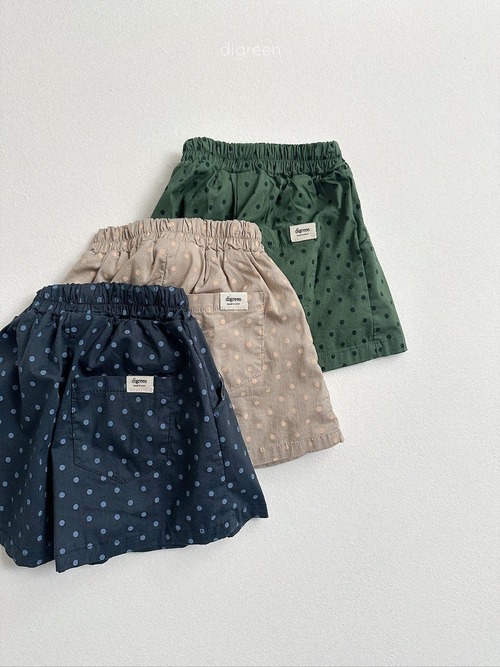 DIGREEN［取寄］dot short pants 26summer